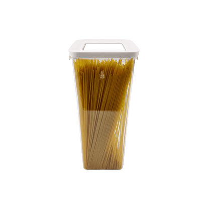 White Airtight Container with Side Clips – 1900ml-0