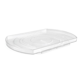 Rectangular Rotating Lazy Susan – Space-Saving Fridge Turntable