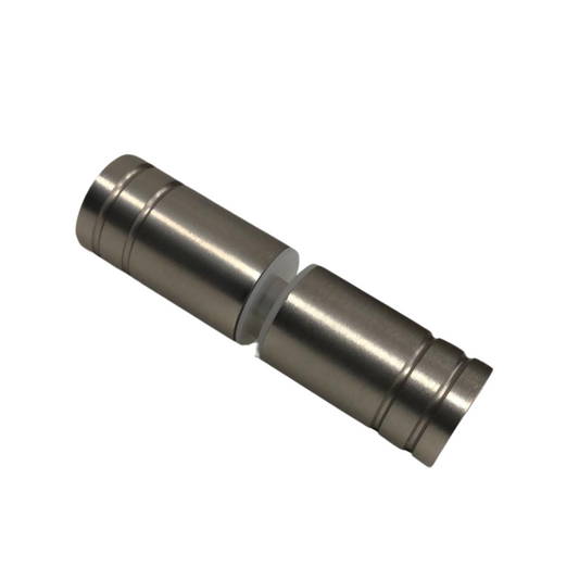 Modern Barrel Knob - Brushed Nickel