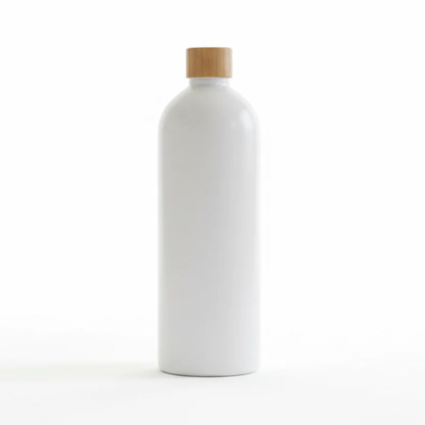 White Screw Top Bottle – 1 L Refillable Storage-2