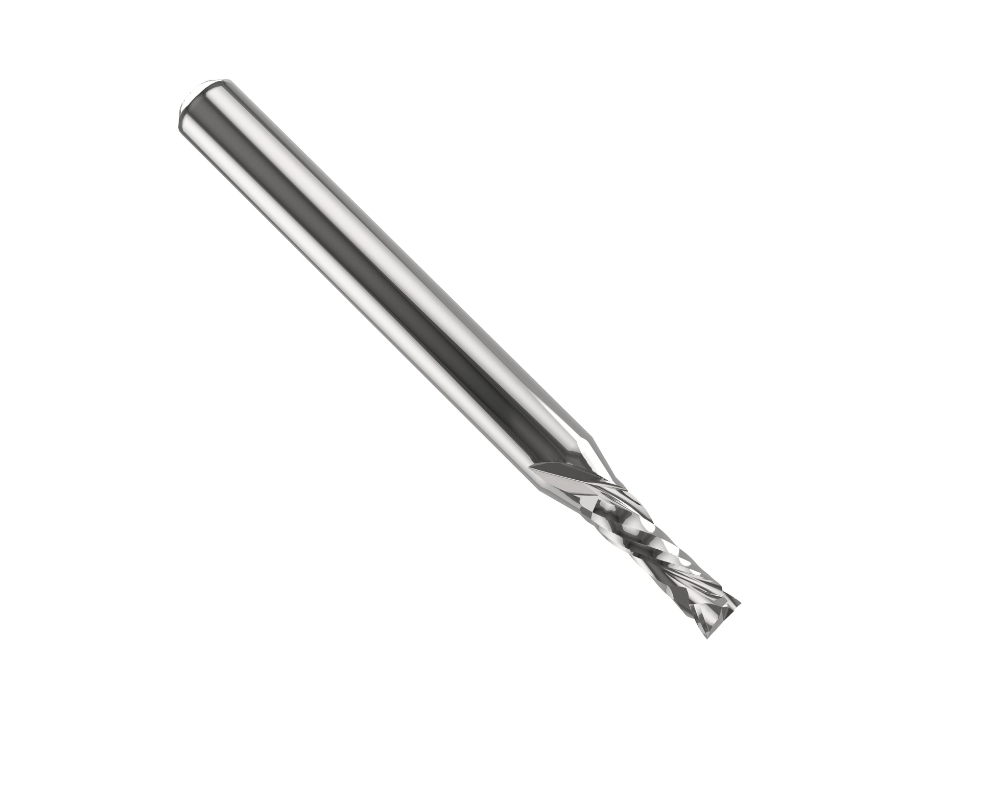 2-flute compression B cutter 12mm for smooth, chip-free cutting of laminated boards, MDF, plywood, and composite panels – durable, precise, ideal for cabinetry, panels, and professional woodworking