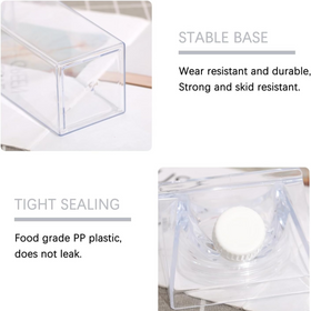Clear Drink Container – 1 Liter