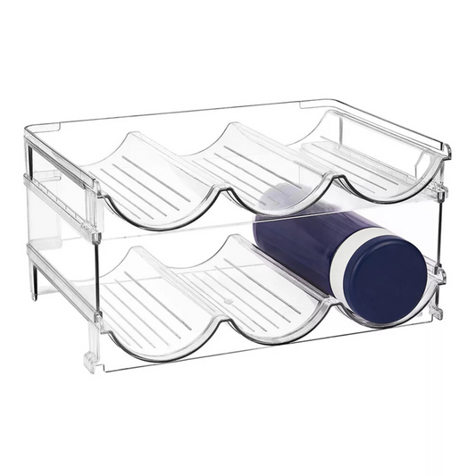 Large Stackable Bottle Organiser – Clear, Durable & Space-Saving-0