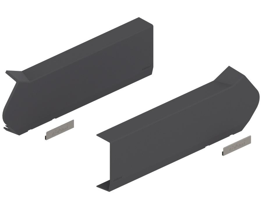 Blum AVENTOS Overhead Stay HF Cover Plate in Dark Grey - Not compatible with SERVO-DRIVE 20F8020