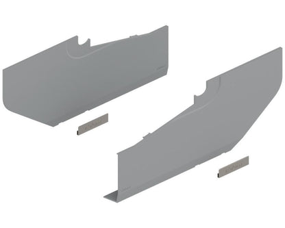 Blum AVENTOS Overhead Stay HS Cover Plate in Light Grey. Not compatible with SERVO-DRIVE 20S8020