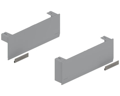 Blum AVENTOS HK top stay lift cover cap set in Light Grey. Left & Right by W&B