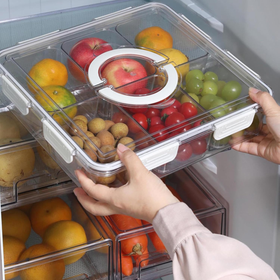 Snack & Fridge Storage Set – 7-Piece with Handle