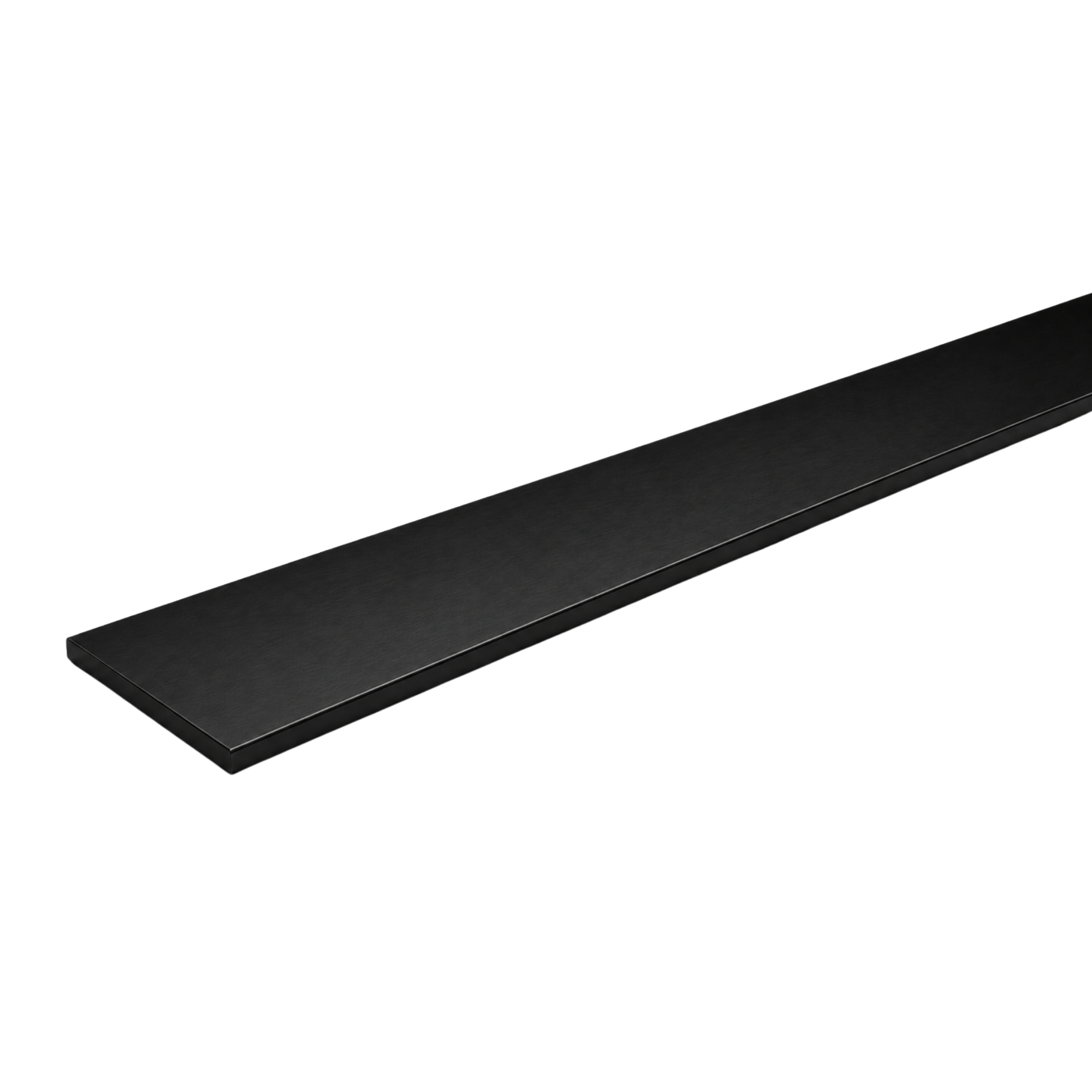 Flat Bar Aluminium | Black
