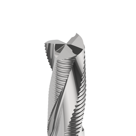 3 Flute Roughing Spirals | 12mm D | 35mm L2 | 12mm S | 90mm L