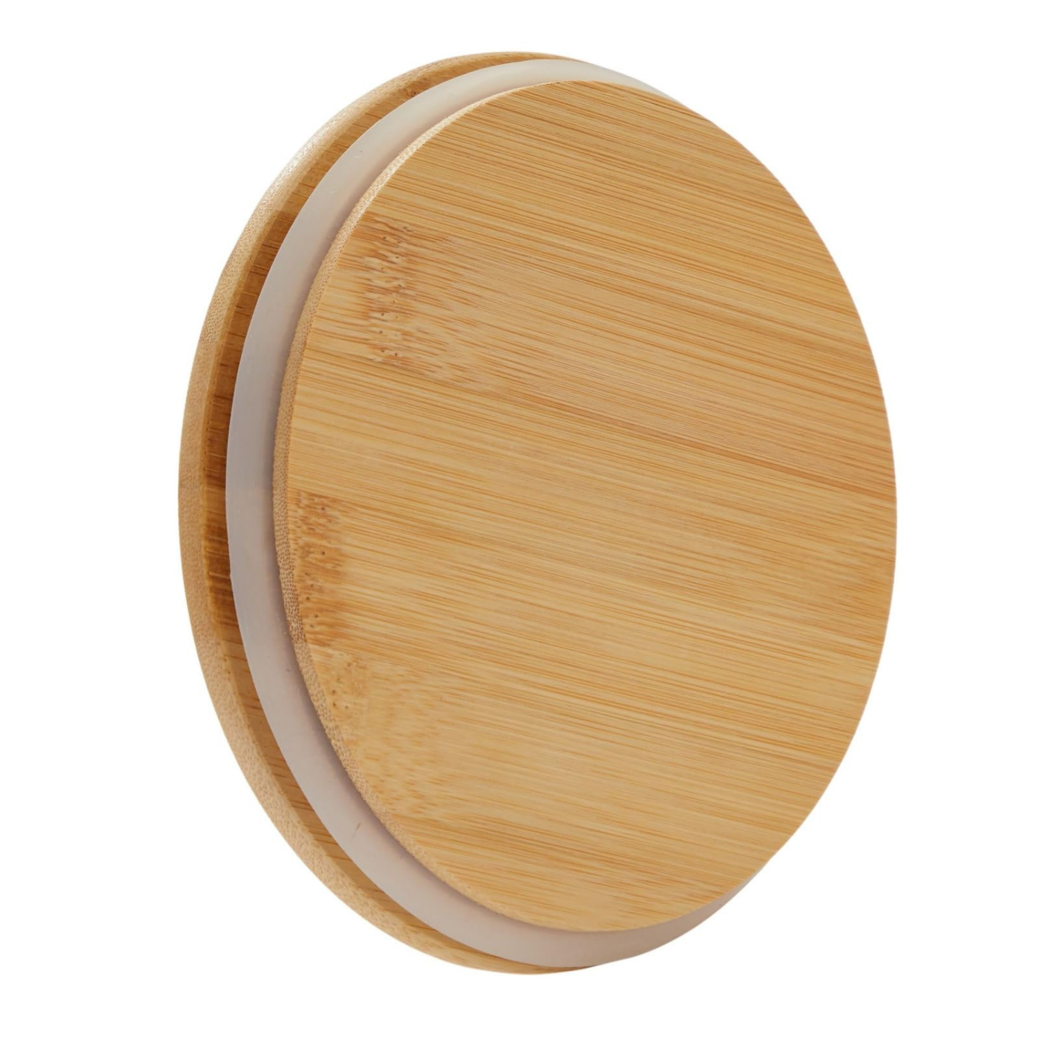 Large Glass Storage Jar with Bamboo Lid 1.6L - Kitchen Pantry Container-1
