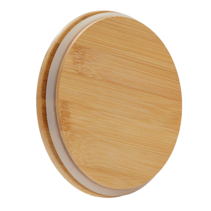 Large Glass Storage Jar with Bamboo Lid 6.4L - Kitchen Pantry Container-2