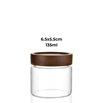 Acacia Screw On Spice Jar – 2 Sizes-2