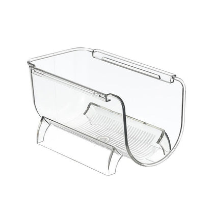Clear Fridge Drink Holder – Can & Bottle Organiser-0