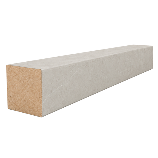 Decorative 31mm x 31mm Portland Stone STECCAWOOD MDF batten by Polytec for premium interior panelling.