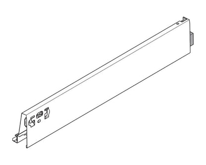 Blum TANDEMBOX antaro Silk White Side Right Hand 400mm Industrial Pack Of 20. *Must be purchased in Pack quantity of 20* 378M4002SA