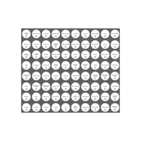 Complete Pantry Sticker Set – 156 Round Labels