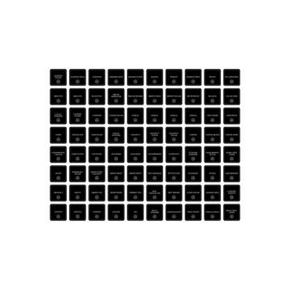 Complete Pantry Sticker Set – 156 Square Stickers-1