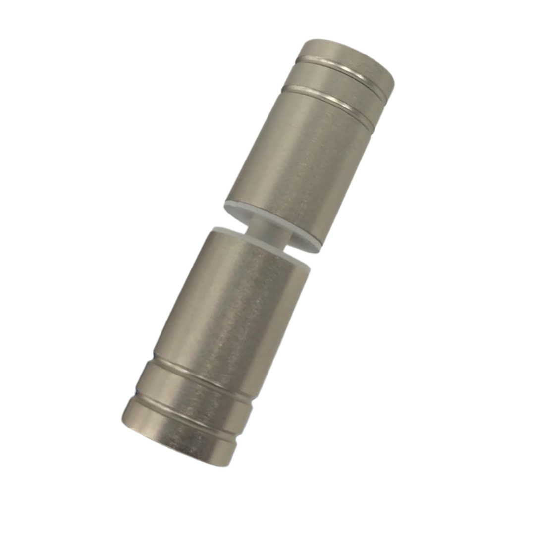 Modern Barrel Knob - Brushed Nickel