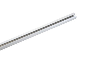 Aluminium Oval Wardrobe Rail in Matt White. Size: 3m. Thickness: 1.2mm. To suit L&S Mini Octopus Flexible Strip Reel by W&B