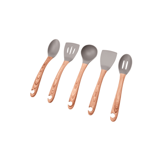 Wood Look Utensils Set – Stylish and Practical for Every Kitchen-0