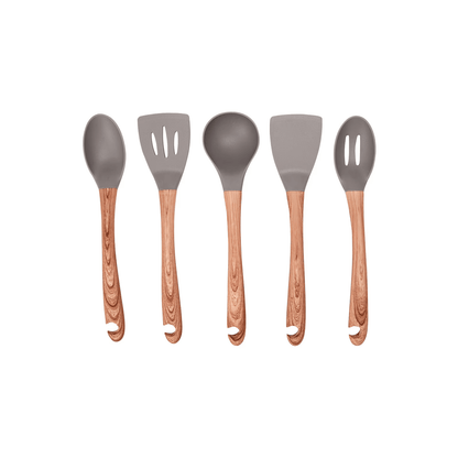 Wood Look Utensils Set – Stylish and Practical for Every Kitchen-2