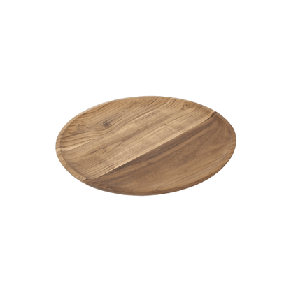 Large Acacia Round Serving Tray – Entertain with Elegance-3