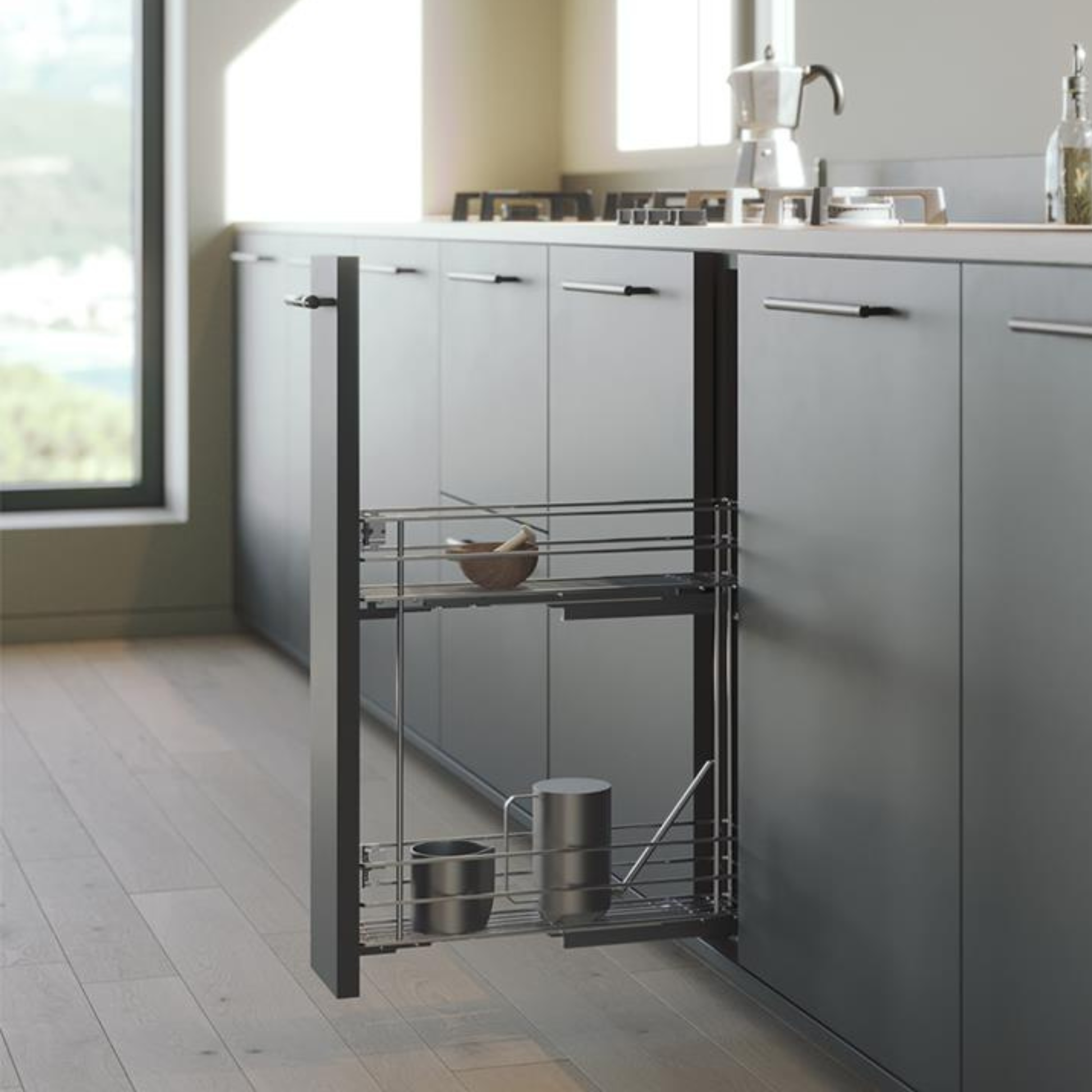 Pull-Out Basket – 150mm, 200mm & 300mm-1