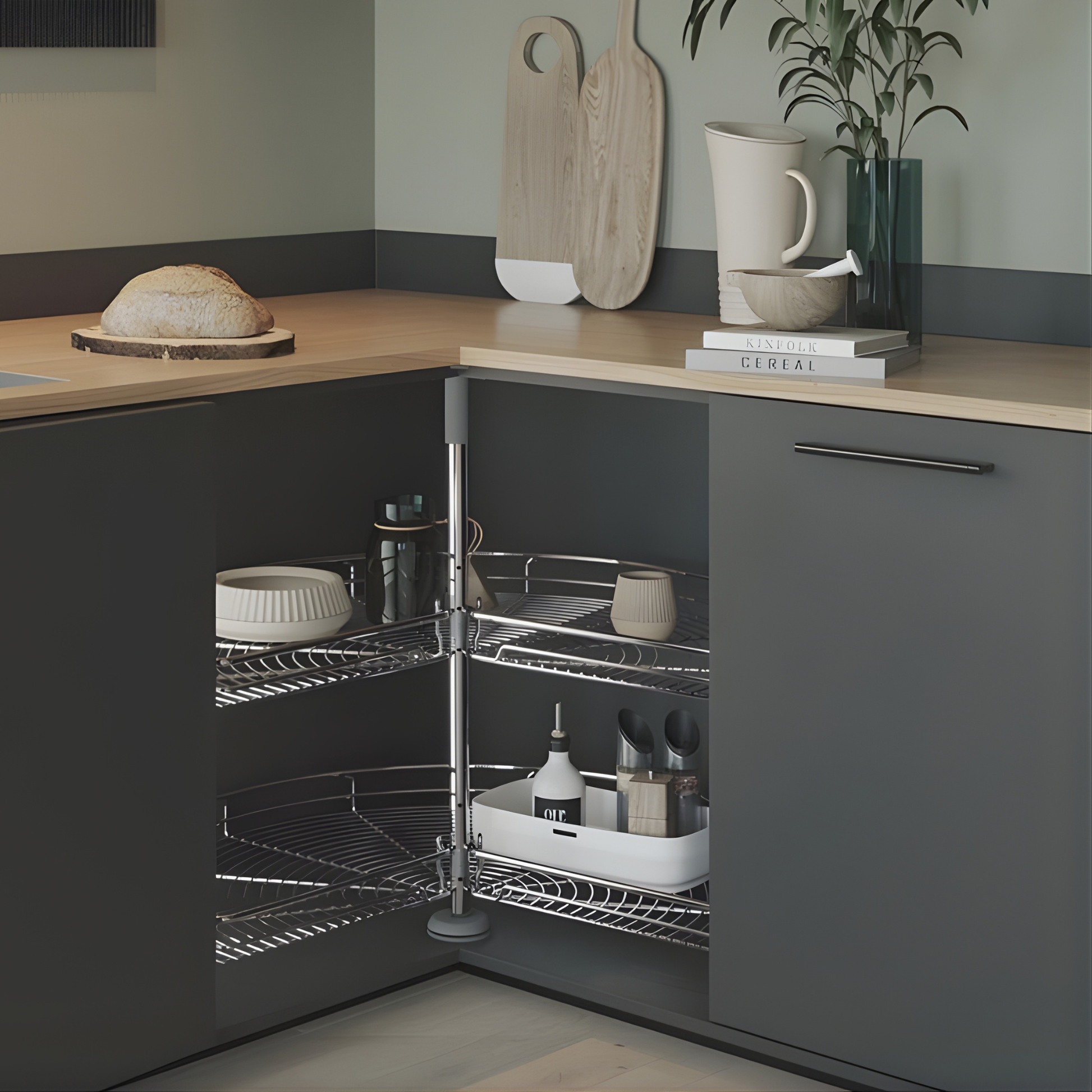 270° Lazy Susan Corner Unit – 2 Sizes-0