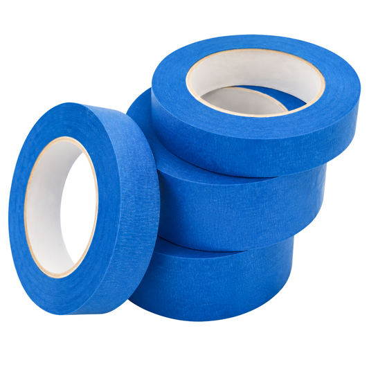 Premium blue masking tape 48mm x 50m for painting, cabinet making and clean surface masking