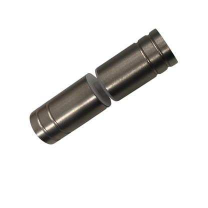 Modern Barrel Knob - Brushed Nickel