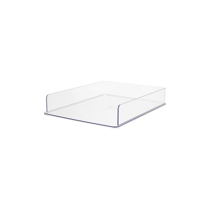 Clear PET Document Tray for Desk Organisation-0