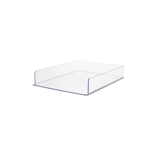 Clear PET Document Tray for Desk Organisation-0
