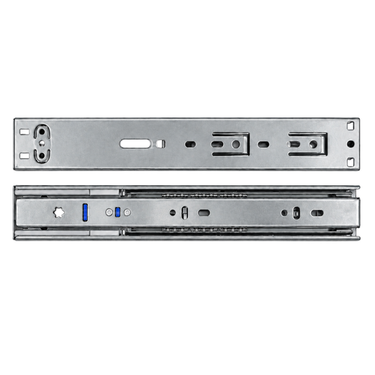 550mm soft close ball bearing drawer slides pair with 45kg capacity for smooth and quiet cabinet drawers