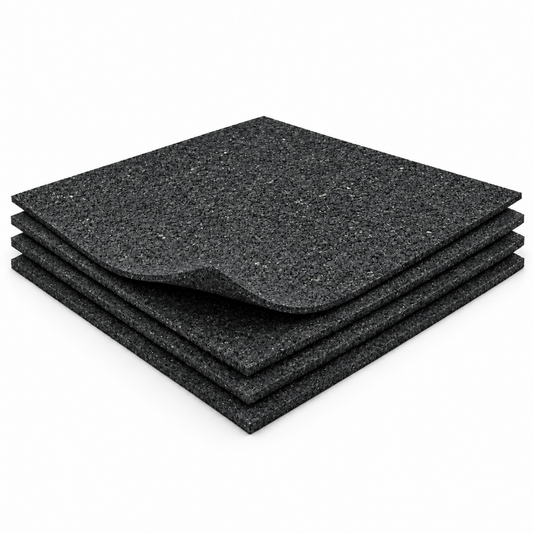 5mm acoustic rubber flooring underlay sheet for floating floors and vinyl flooring