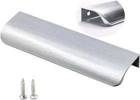 Round Lip Pull Handle - Brushed Nickel