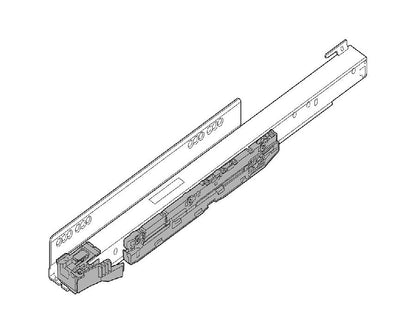 Blum LEGRABOX Carcase Runner Left Hand 550mm 70kg Integrated BLUMOTION S Industrial Pack *Must be Purchased in pack quantity of 12* **753.5501S**