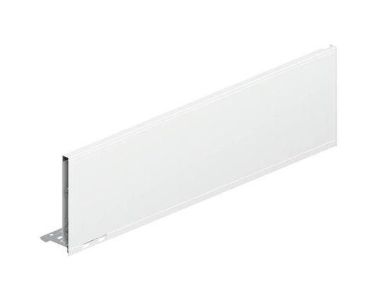 Blum LEGRABOX Silk White Side F Height Right Hand 550mm Industrial Pack of 10. *Must be purchased in Pack quantity of 10* 770F5502S. (Internal and External Cover Caps sold separately)