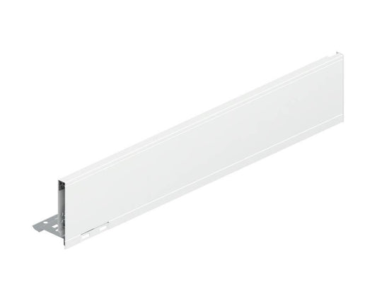 Blum LEGRABOX Silk White Side K Height Right Hand 500mm Industrial Pack of 10. *Must be purchased in Pack quantity of 10* 770K5002S. (Internal and External Cover Caps sold separately)