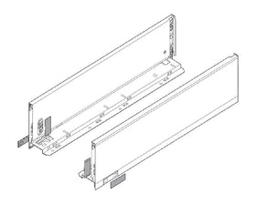 Blum LEGRABOX pure K Height Carbon Black Size: 550mm 770K5502S by W&B