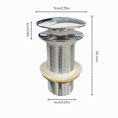 Imperial Plug and Waste | Chrome