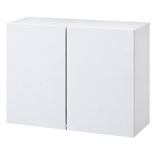 Australian made 800mm double door wall cabinet for kitchen storage