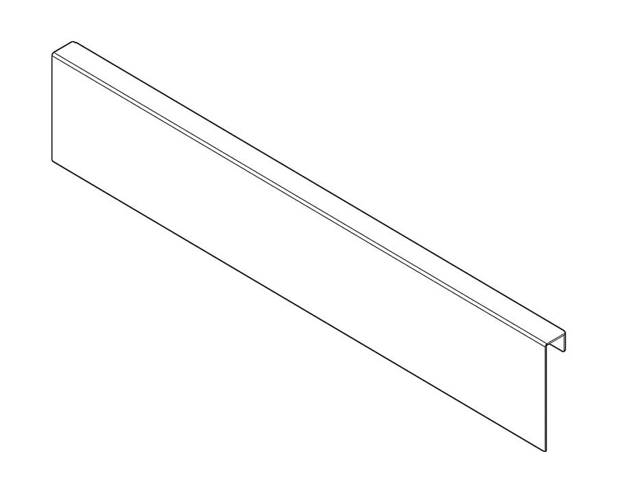 Blum AMBIA-LINE Back Adapter M Height 90.5mm Orion Grey by W&B