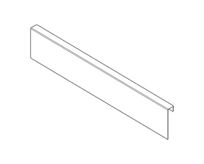 Blum AMBIA-LINE Back Adapter M Height 90.5mm Silk White ZC7A0U0M