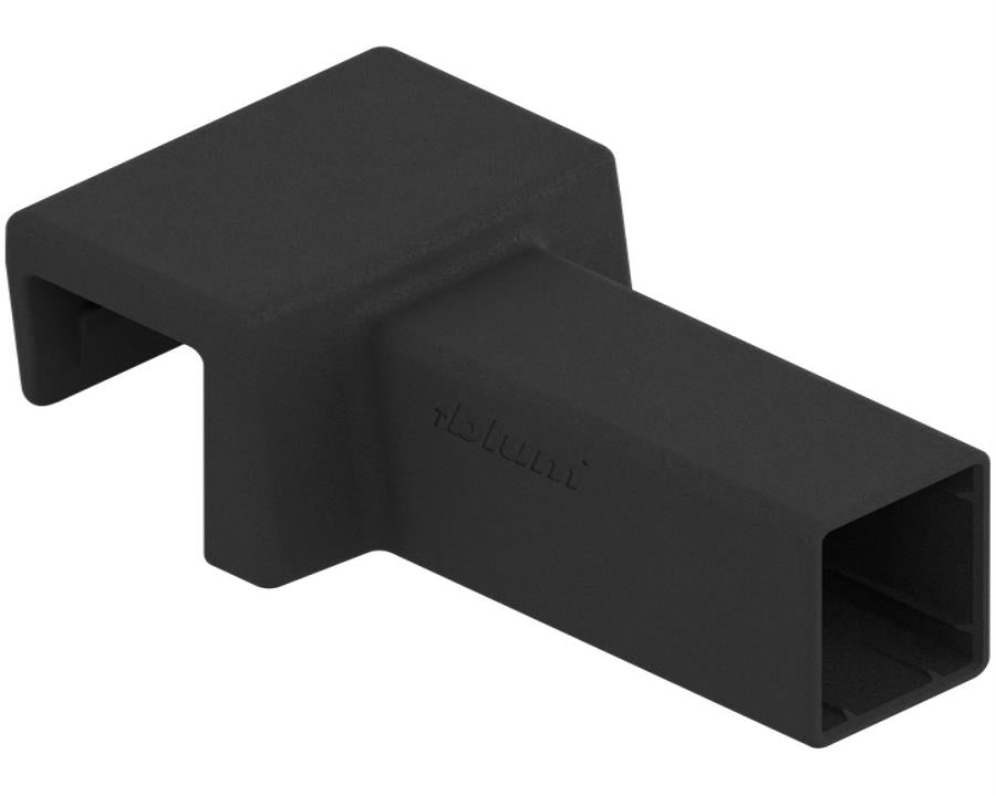 Blum AMBIA-LINE LEGRABOX Cross Gallery Connector Carbon Black ZC7U10E0 by W&B