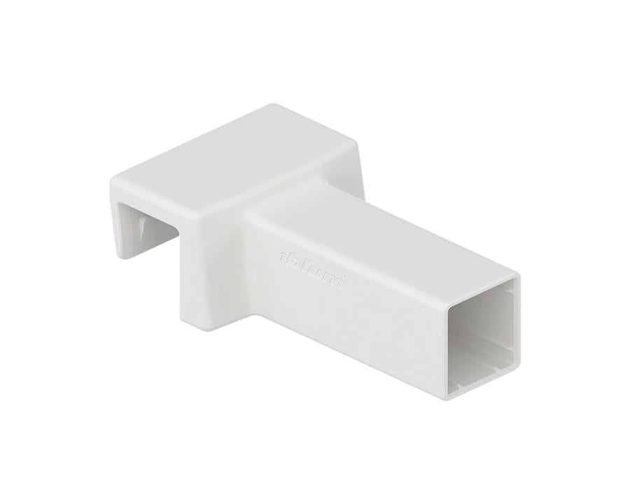 Blum AMBIA-LINE connector for cross gallery for LEGRABOX free Silk White ZC7U11E0