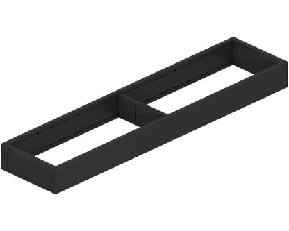 Blum AMBIA-LINE Steel Frame Series 1 Carbon Black Size: 450mm ZC7S450RS1