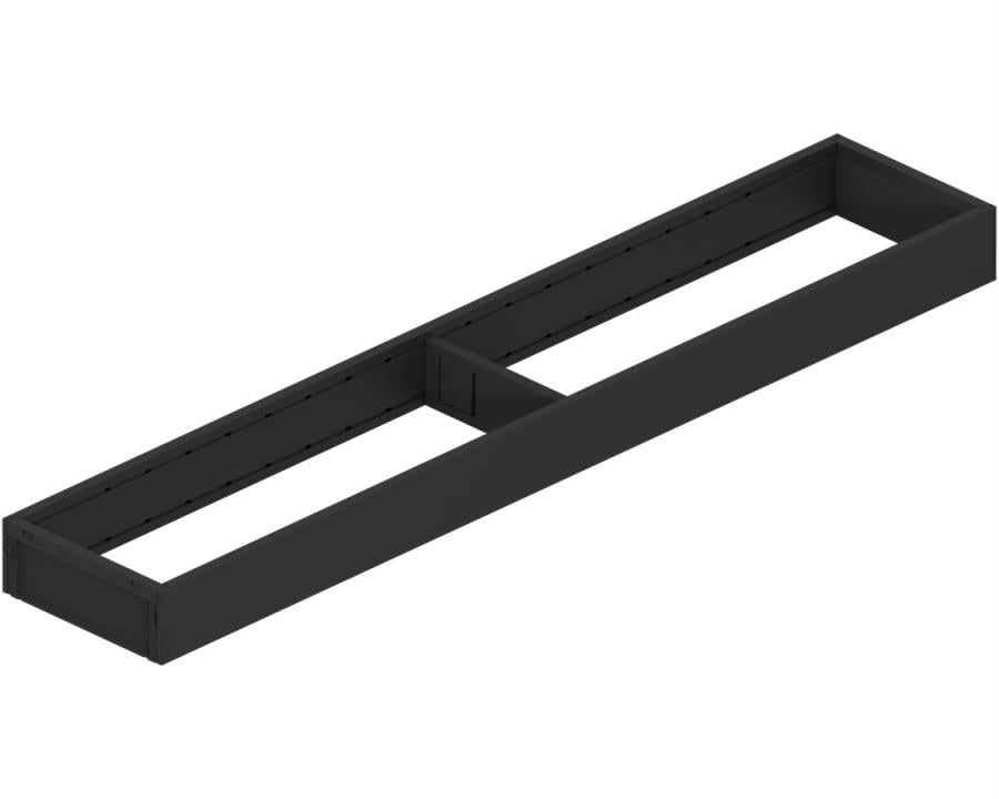 Blum AMBIA-LINE Steel Frame Series 1 Carbon Black Size: 550mm ZC7S550RS1