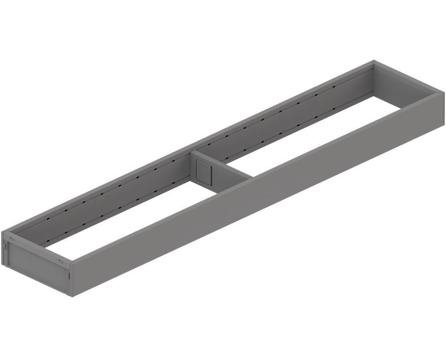Blum AMBIA-LINE Steel Frame Series 1 Indium Grey Size: 550mm ZC7S550RS1 by W&B