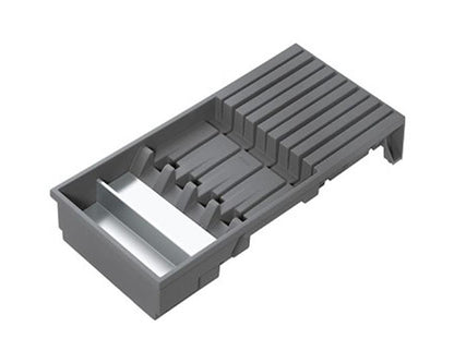 Blum AMBIA-LINE Knife Holder Orion Grey Size: 186mm ZC7M0200 by W&B