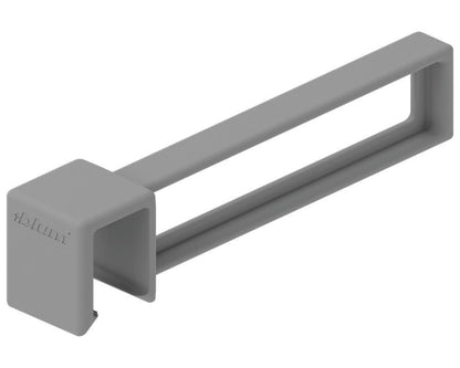 Blum AMBIA-LINE Cross Gallery Connector for MERIVOBOX Indium Grey ZC4U10E0 by W&B